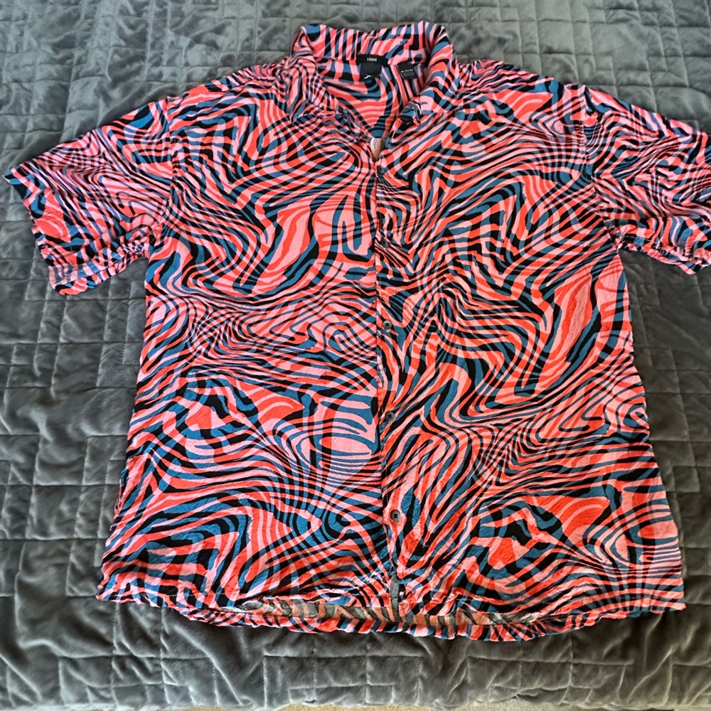 Quiksilver button down XL